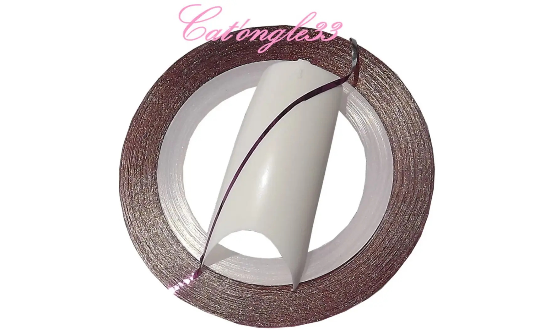Striping tape rose fil autocollant