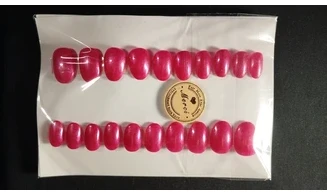 Press on Nails Fuchsia Uni - Lot 20