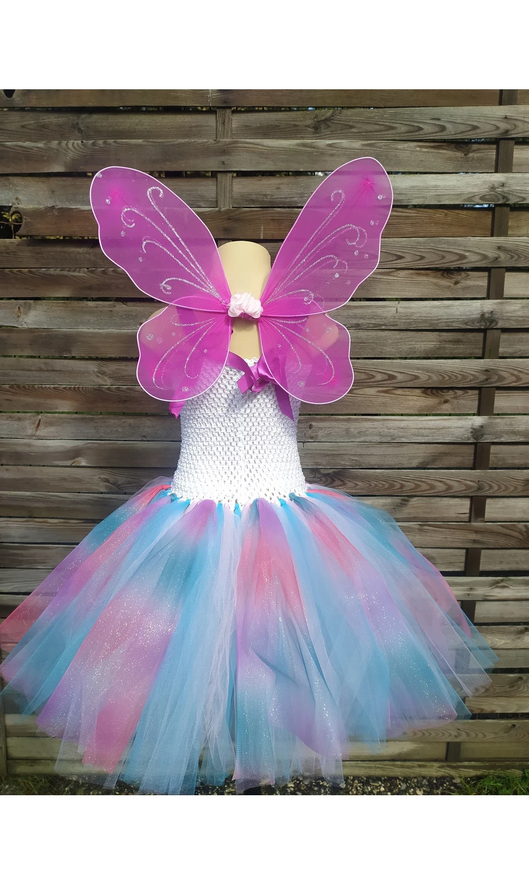 Robe tutu Fée du Printemps 4/6 ans