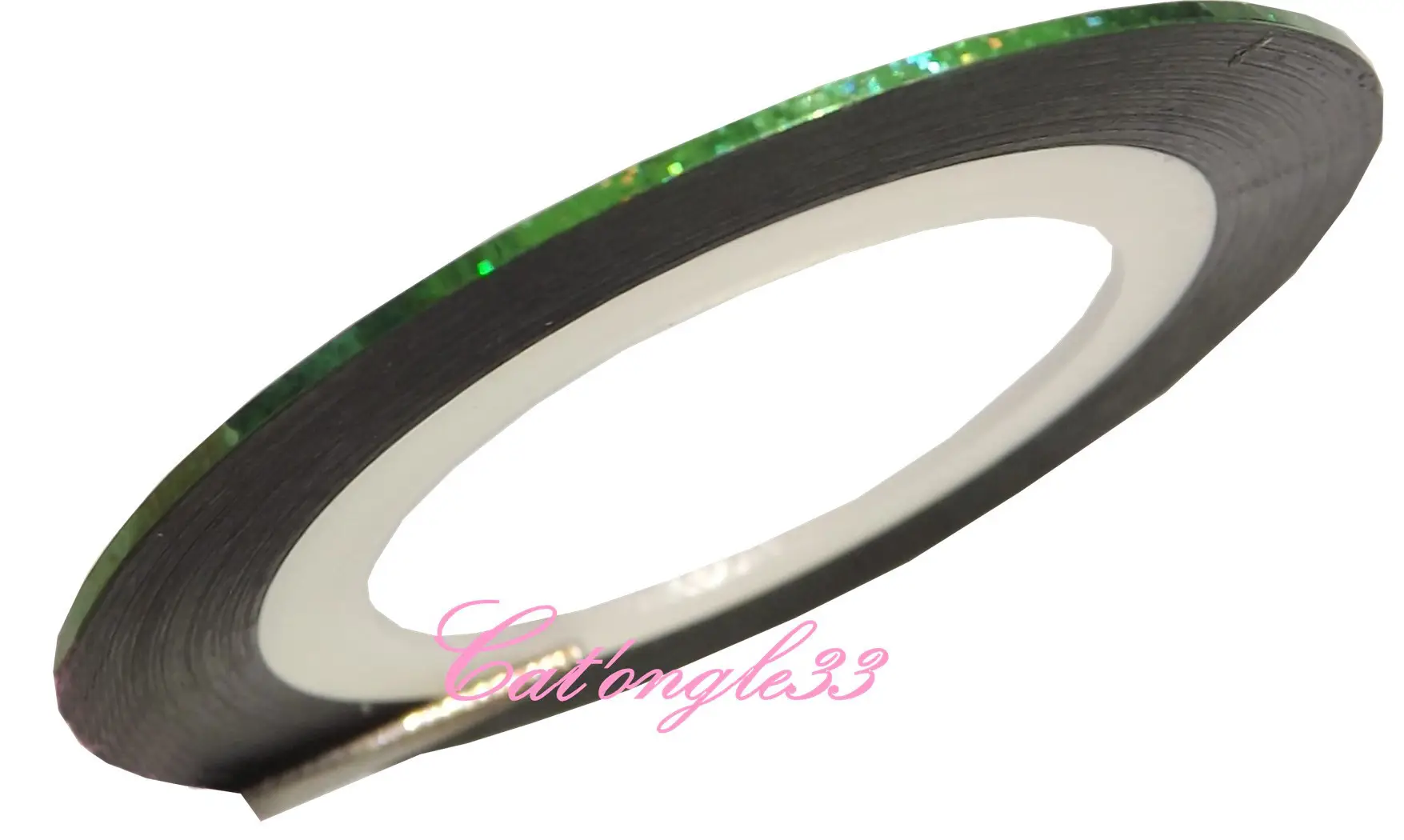 Striping tape vert holo fil autocollant