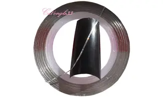 Striping tape argent holo autocollant