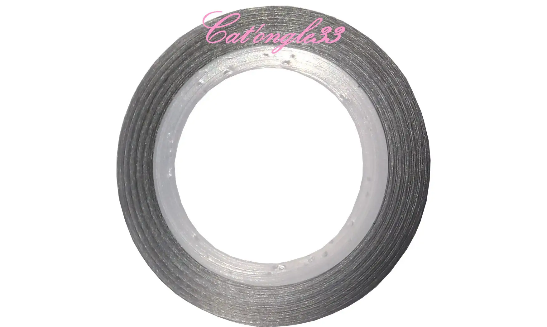 Striping tape argent holo autocollant