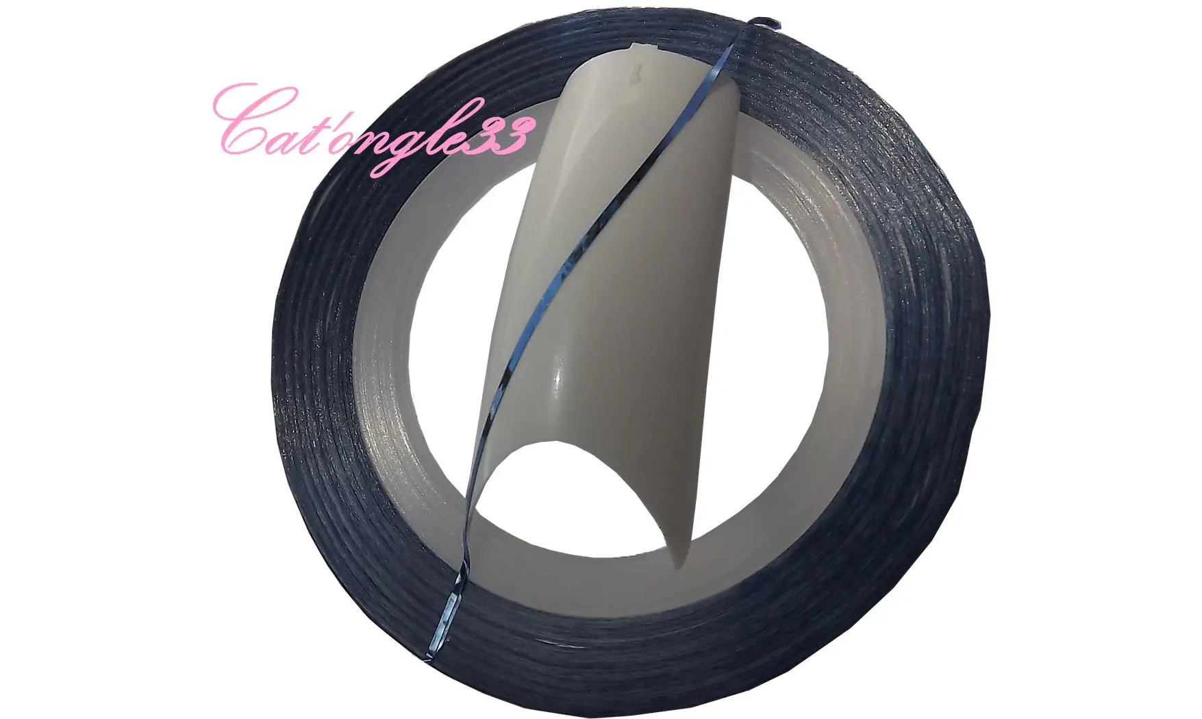 Striping tape bleu fil autocollant