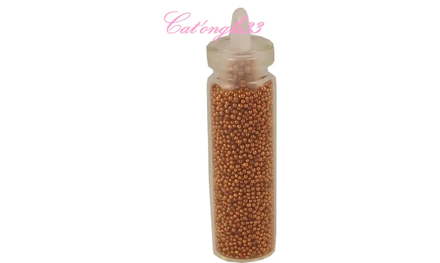 Tube micro perles cuivre