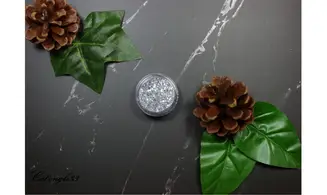 Paillette mélange argent
