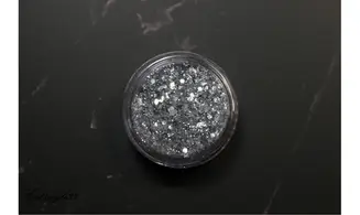 Paillette mélange argent