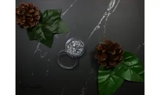 Paillette mélange argent