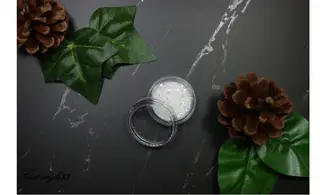 Paillette mélange blanche