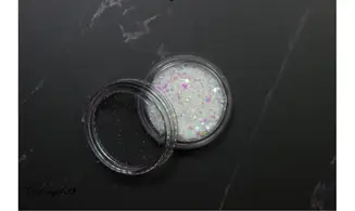Paillette mélange blanche