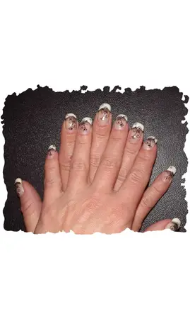 Plaque stamping XL G nail art