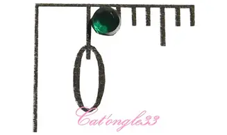 Strass rond vert sapin 2mm