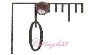 Strass rond rose clair 2mm