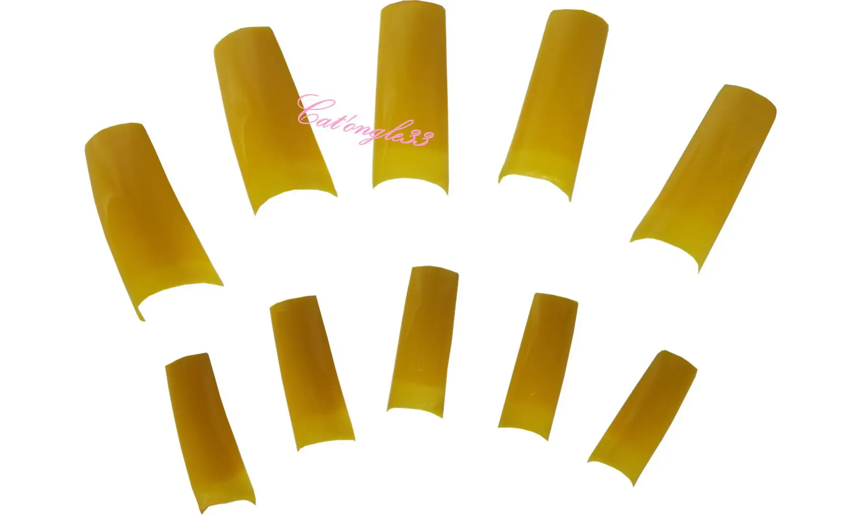 Capsules tips jaune