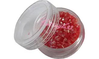 Eclat de nacre rouge clair