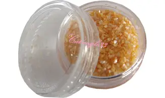 Eclat de nacre orange jaune