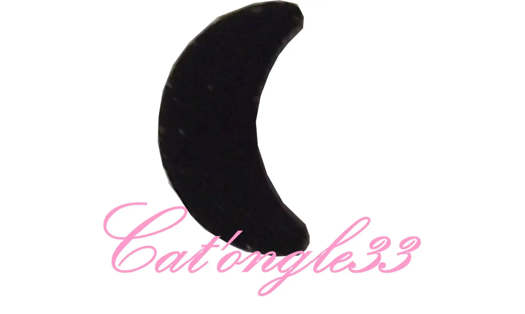 Dazzling hologramme lune noir