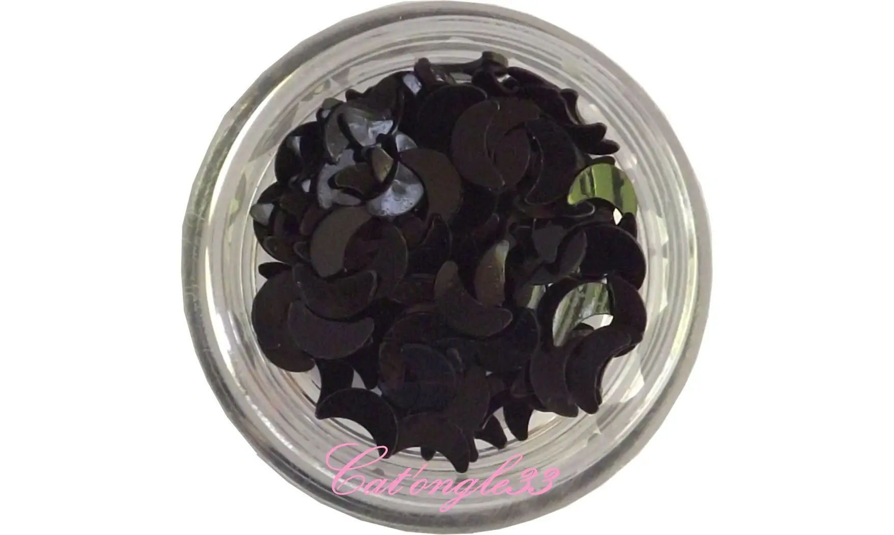 Dazzling hologramme lune noir