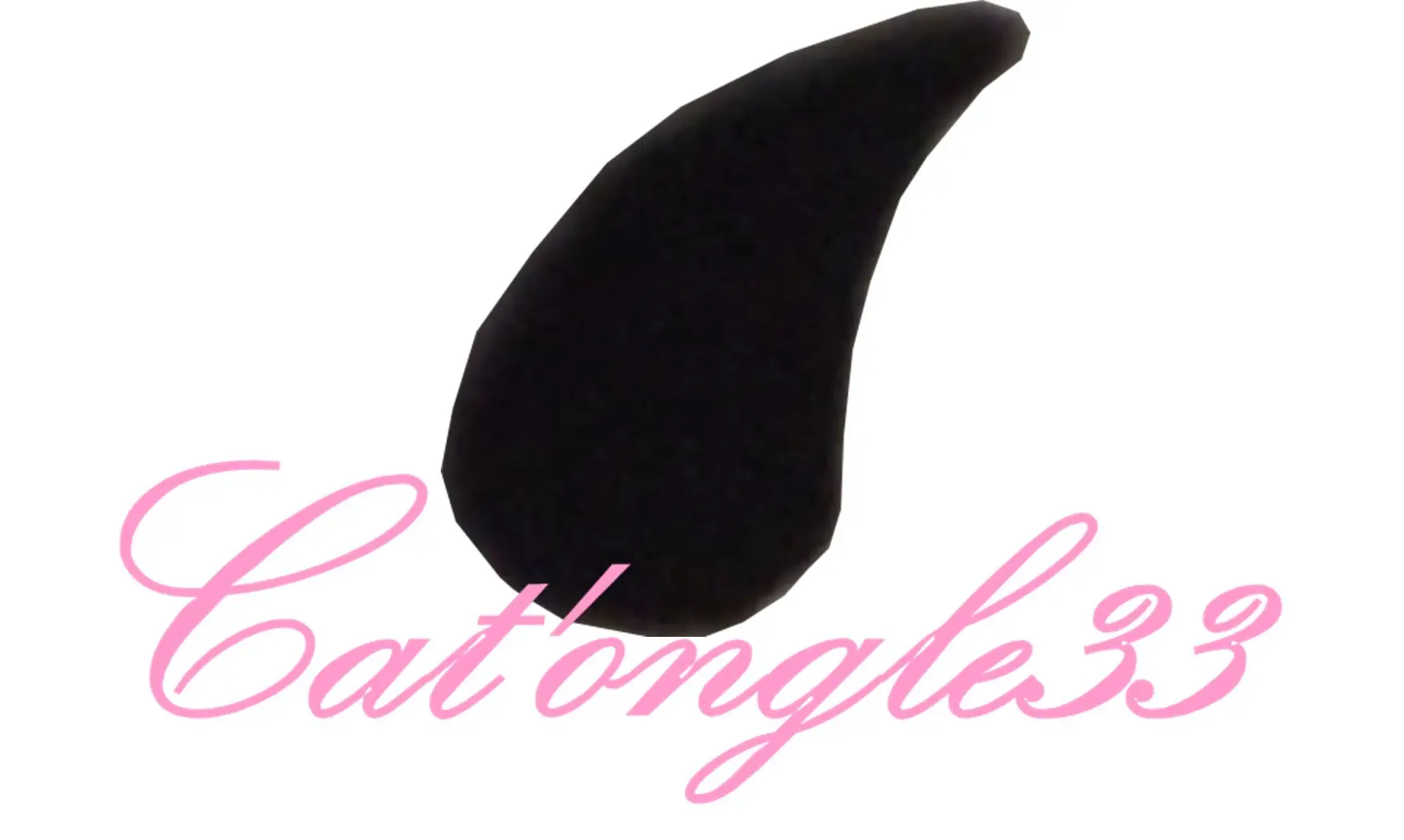 Dazzling hologramme larme noir
