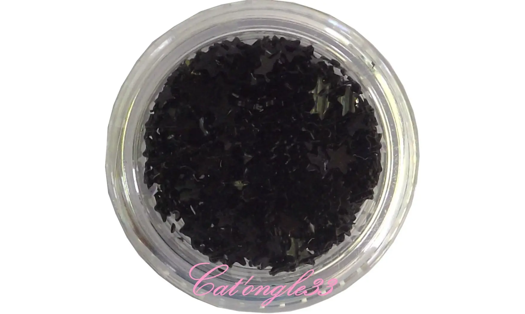 Dazzling hologramme étoile noir