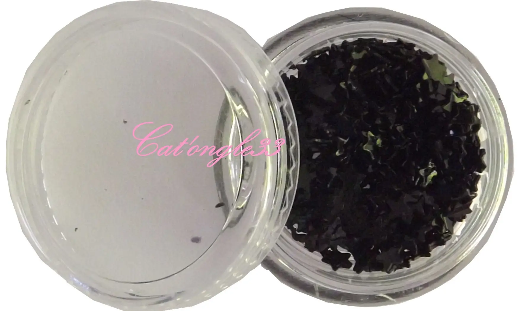Dazzling hologramme étoile noir