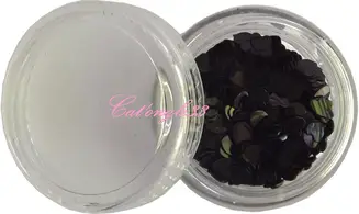 Dazzling hologramme coeur noir