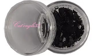 Dazzling hologramme papillon noir