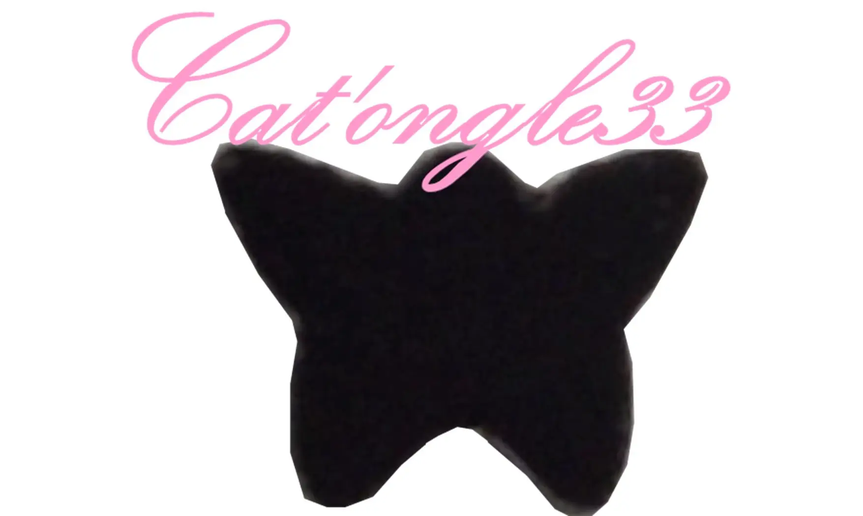 Dazzling hologramme papillon noir