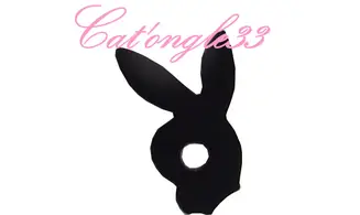 Dazzling hologramme lapin noir