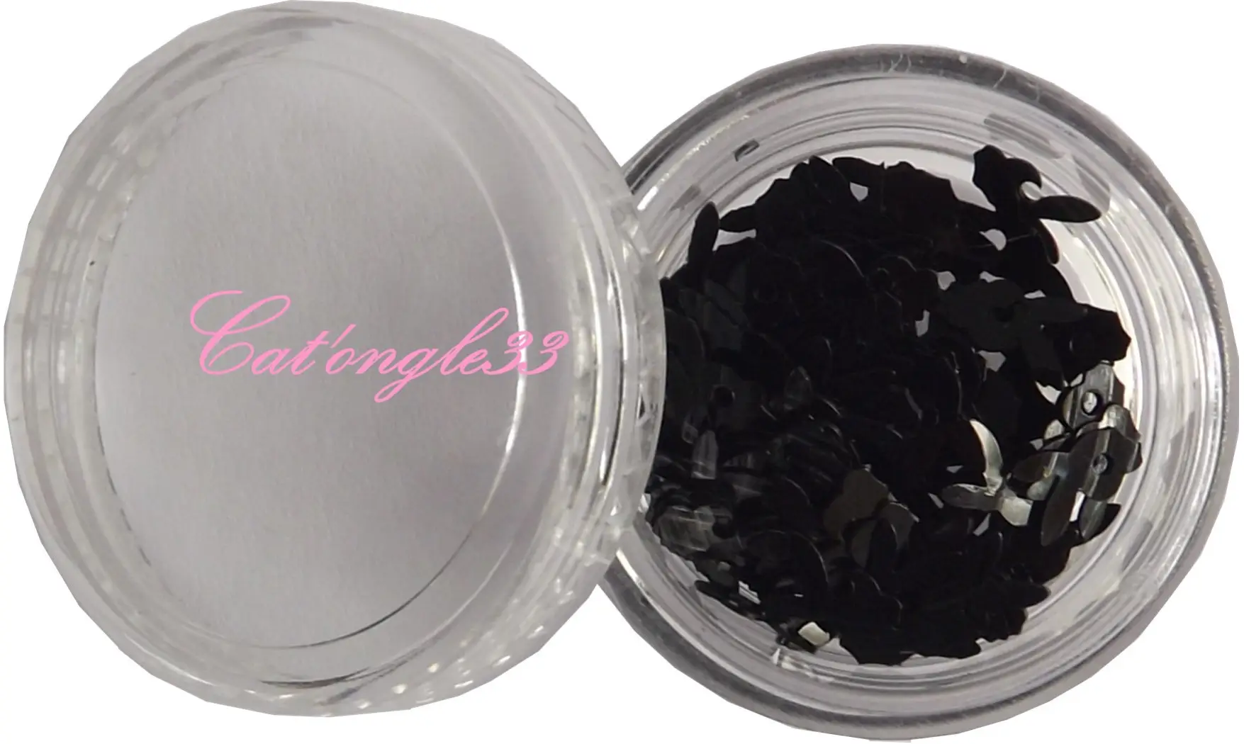 Dazzling hologramme lapin noir