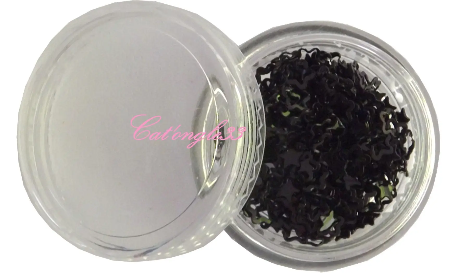 Dazzling hologramme fleur/étoile noir