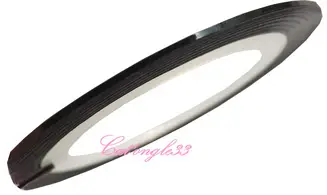 Striping tape noir fil autocollant