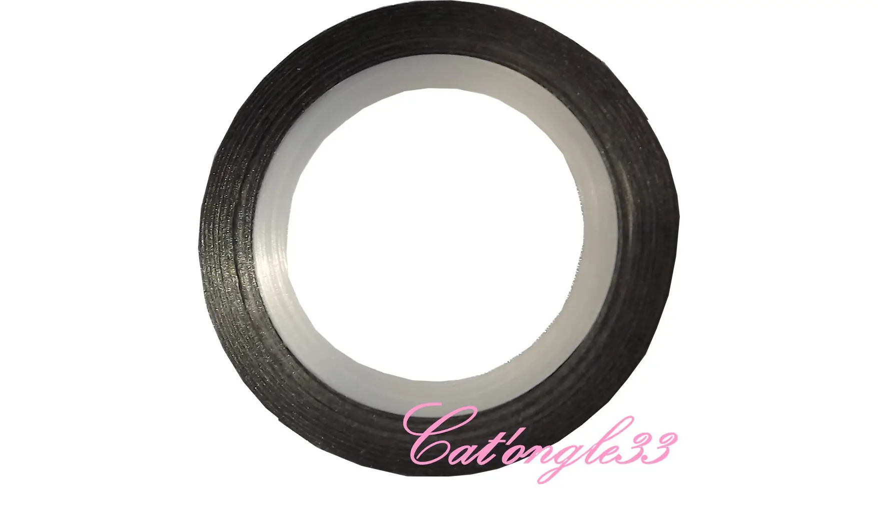 Striping tape noir fil autocollant
