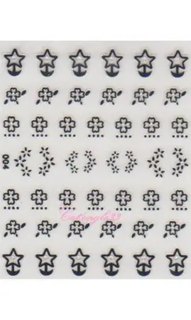 Stickers noir 004