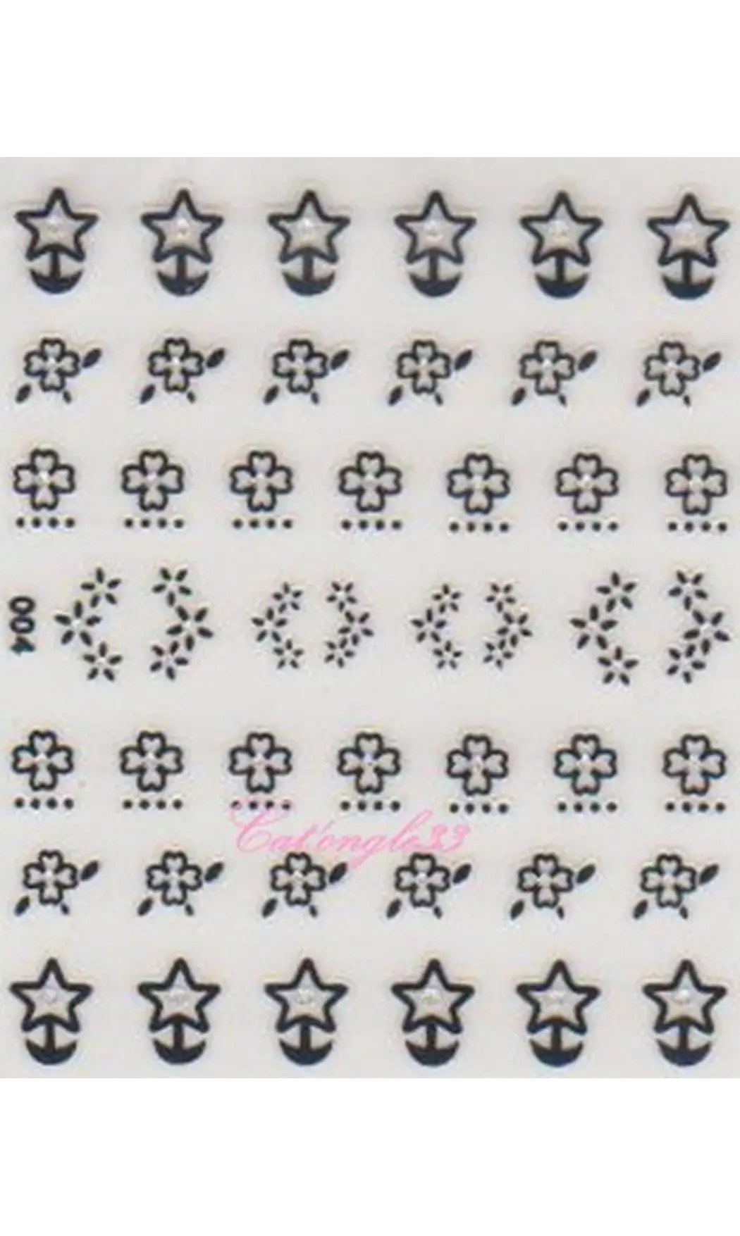 Stickers noir 004