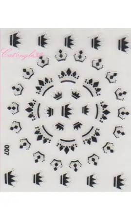 Stickers noir 007