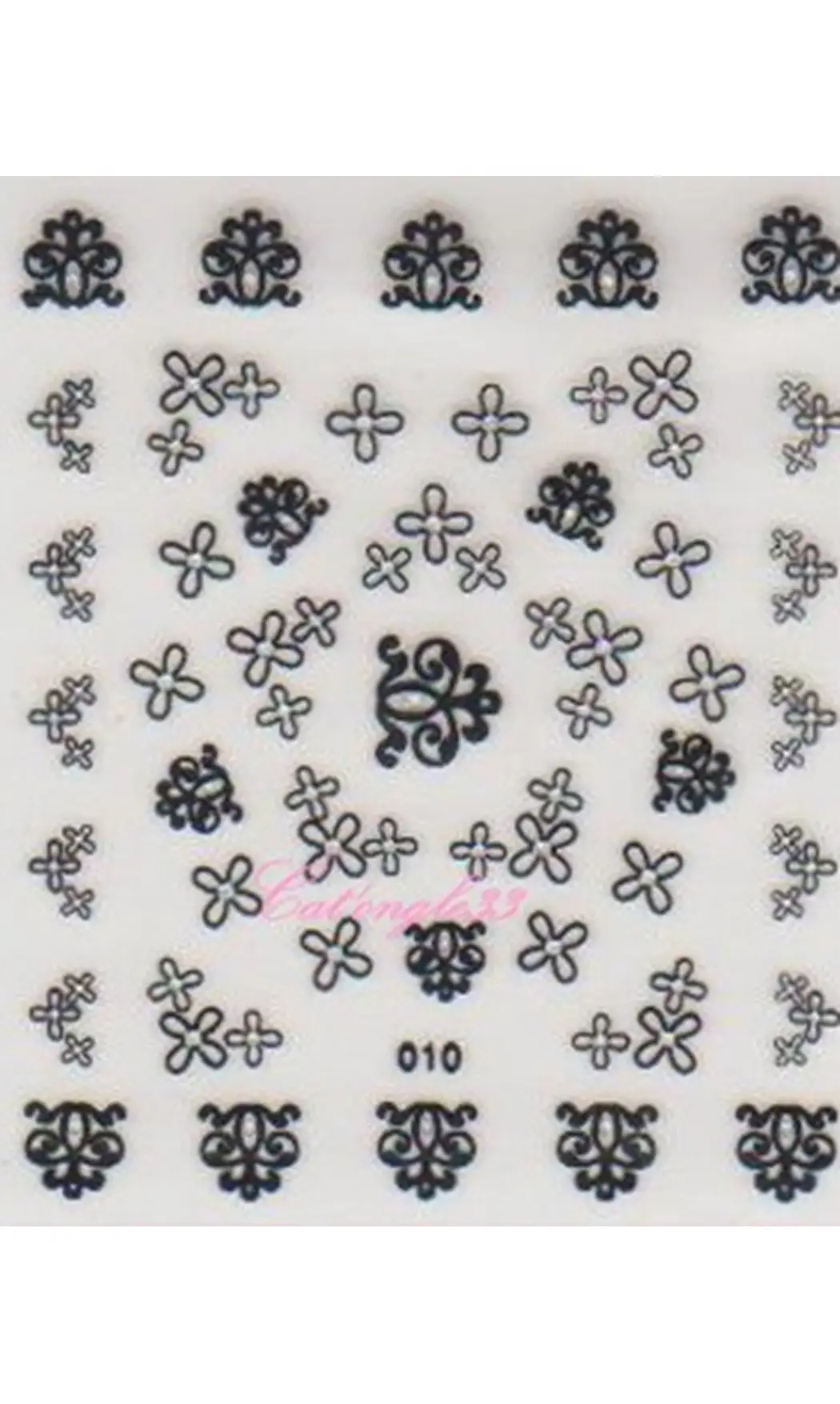 Stickers noir 010