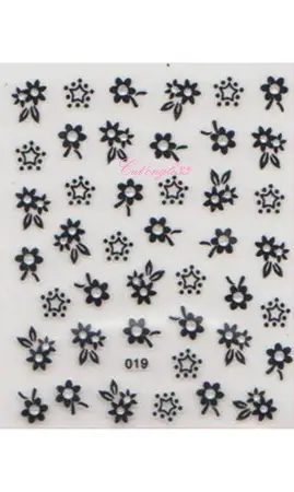 Stickers noir 019
