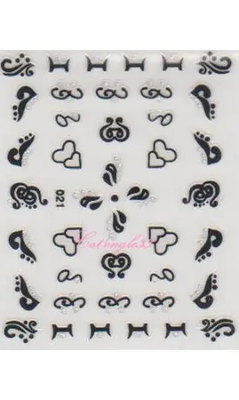 Stickers noir 021
