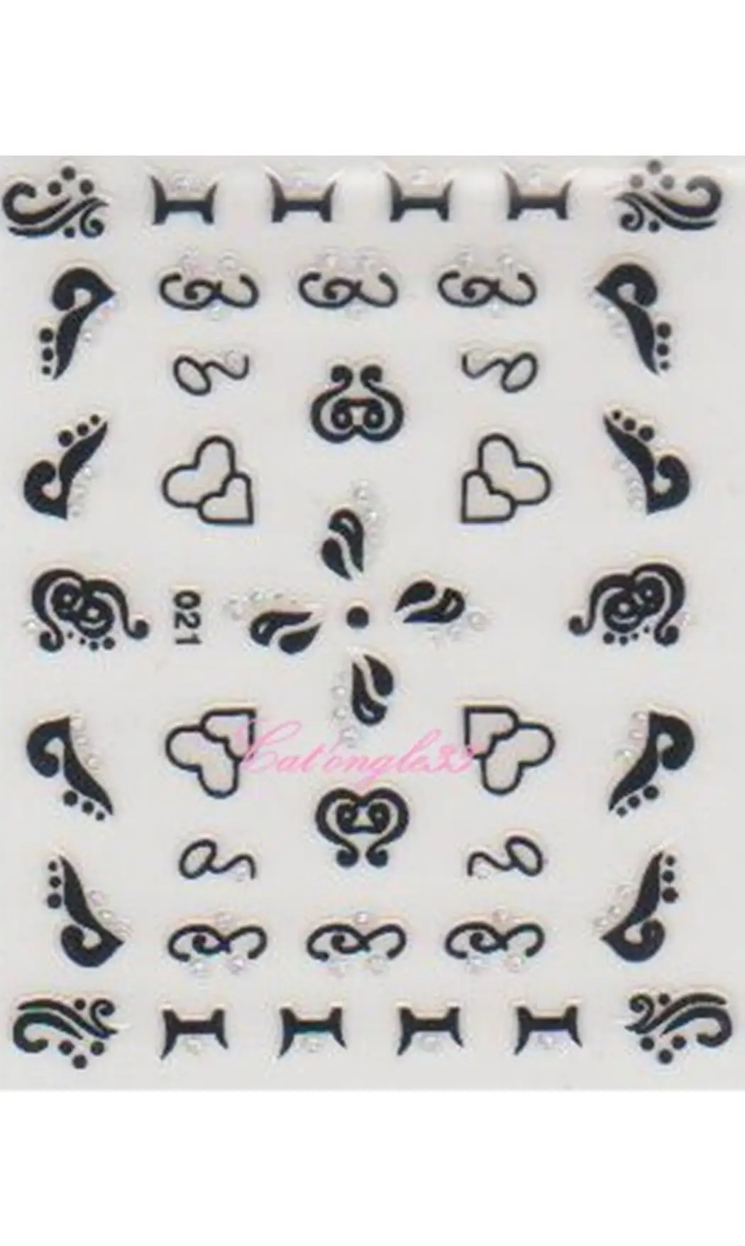 Stickers noir 021